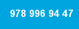 978 996 94 47 978 996 94 47